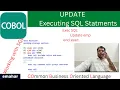 Updating value in DB Table COBOL