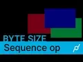 Sequence op tutorial - byte size