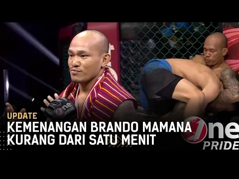 Taklukan Daniel Chandra Hanya 46 Detik! Brando Mamana Merasa Kurang Puas | One Pride Update