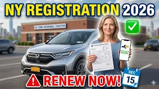 New York Registration Renewal 2026 Fees Deadline Online Process Requirements