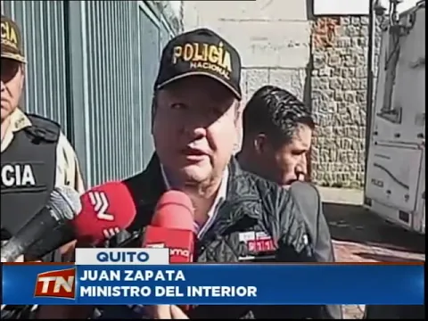 Declaraciones de Juan Zapata Ministro del Interior sobre decreto de la muerte cruzada