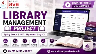 Library Management Project Java 25 Spring Boot 4 Full Stack Project Call 7887575991