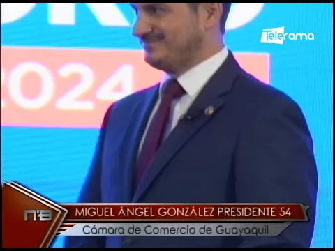 Miguel Ángel González presidente 54 Cámara de Comercio de Guayaquil