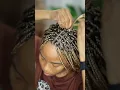DIY Box Braid Tutorial In My Short Natural Hair