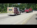 Hill N H Police Department Car 1 responding RARE