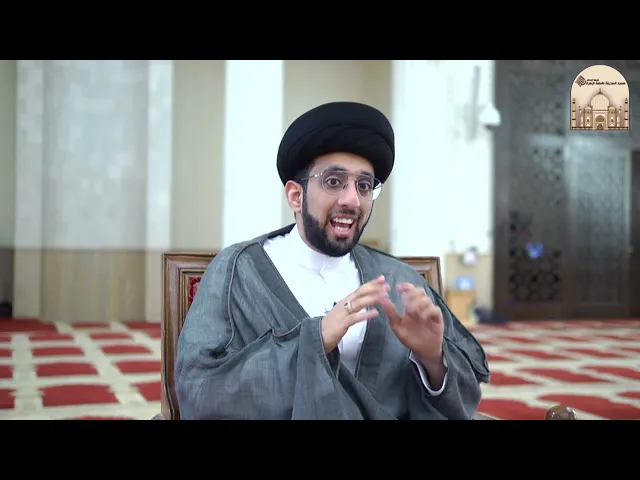 ⁣أكتشفت وجود لزاق بعد الوضوء - سماحة السيد موسى العلي