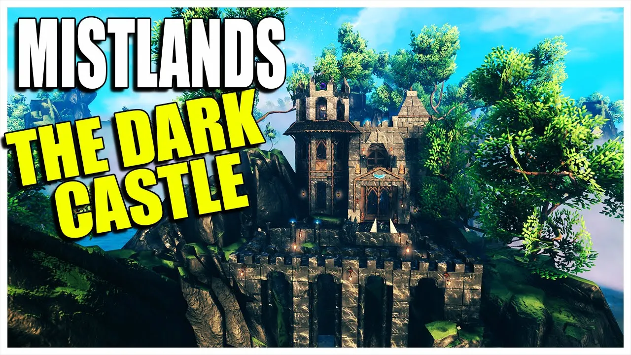 VALHEIM MISTLANDS- CASTLE BUILD in the MISTLANDS- Showcase