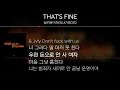 실키보이즈(SILKYBOIS) - THAT'S FINE (블랙넛(Black Nut), Jimmy Paige) [Lyrics]