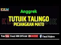 Lagu Anggrek - TUTUIK TALINGO PICIANGKAN MATO [ KARAOKE ]