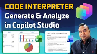 Code Interpreter in Copilot Studio Generate Charts Files Automate Analysis - AJ Ansari