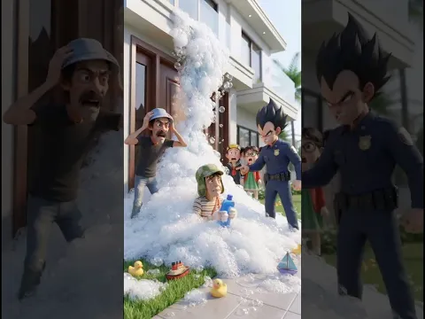 ¡EL CHAVO INUNDÓ LA CALLE Y LLEGÓ LA POLICÍA!