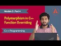 Polymorphism Function Overriding C OOP KTU Malayalam