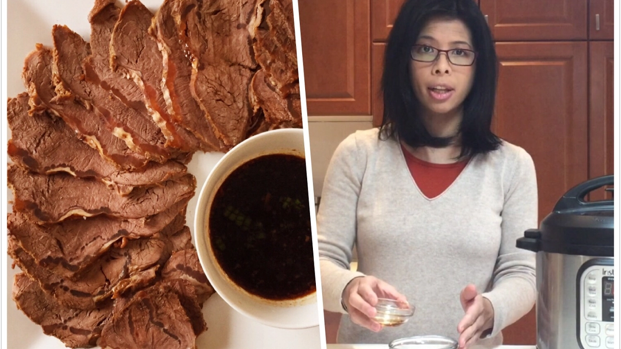 Chinese Meat Appetizer - Chinese Braised Beef - Instant Pot Beef Shank