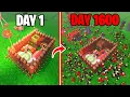 Lagu 1600 Days to Build a Mini AFK Base in 99 Nights in the Forest