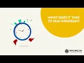 What does it take to run Wikipedia A WIKI MINUTE