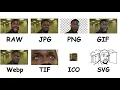 Every Image Format Explained in 7 Minutes