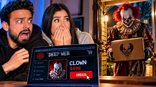 ORDENAMOS UN PAYASO DE LA DEEP WEB Y TODO SE SALIÓ DE CONTROL 😱🤡