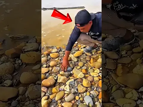 ‎Setelah belasan tahun, akhirnya batu legendaris ini ditemukan⁉️😱#viralshorts