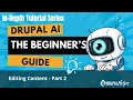 Beginners Guide to Drupal AI - Content Editing Part 2
