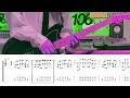 【TAB】煙とブルー / ネクライトーキー『ヤニねこ』ED Guitar Cover【高校生】