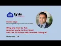 Why How to Put Apache Ignite in the Cloud 5 Lessons Learned