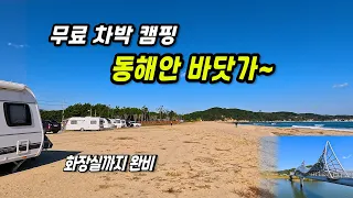 염전해변 차박 성지! 무료 캠핑장 + 바다뷰 노지 공개🔥 썸네일