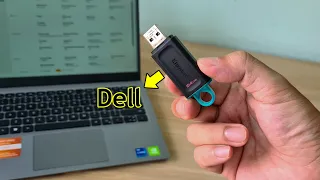 Dell how to boot from USB drive