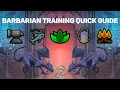 OSRS - Barbarian Training Mini Quest Quick Guide