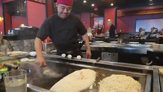 Hibachi at Saganos in Flint MI