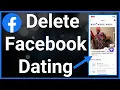 How To Delete Facebook Dating Profile