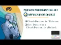 Create CheckButton in Python Tkinter