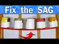 10 Ways to Restore Sagging Shelves