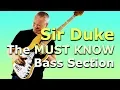 Download Lagu 'Sir Duke' - The MUST KNOW Bass Unison Line