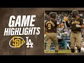 Padres vs Dodgers Game Highlights 25 MLB Highlights