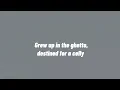 Strandz ft Digga D - Us Against The World Remix (Lyric Video)