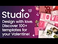 Elevate Your Valentine s Day Designs with Studio Explore Love Templates More