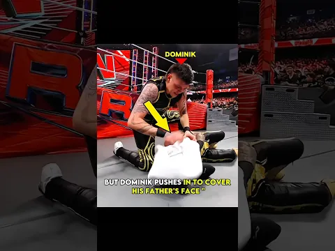 Dominik Mysterio & Rey Mysterio Then vs Now 🥹❤️‍🩹 #wwe #dominik #reymysterio #edit #shorts