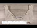 Learn to knit - How to pick up stitches make a neckband