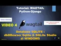 Vid 4 Tutorial WAGTAIL Python-Django - SQLite dengan DB browser SQLite SQLite Studio di WINDOWS