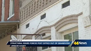 Structural issues cause Grandview Post Office to close