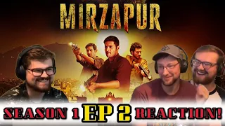 reaction highlights mirzapur season 1 episode 2 the slice of life podcast