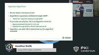 PQC in FIPS 140-3 status and roadmap