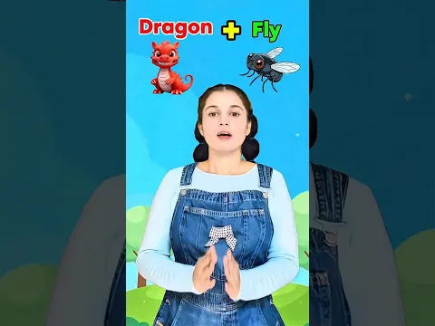 Fun Compound Words for Kids 🌈 #shorts #compoundwords #kidsshorts