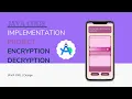 Encryption and decryption application Project JAVA code implementation part 2 android studio