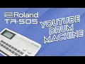 Interactive YouTube Drum Machine PC Keyboard - Roland TR-505