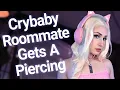 Crybaby Roommate Wants Cuddles After Ear Piercings F4A Roommates to Lovers Whimpering Roleplay