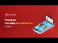 Plan MLB PRO Sun Batch NORCET 7 0 100 Seats Left Nursing Next Live