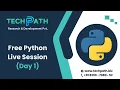 Free Python Live Session Day 1