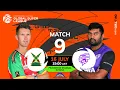 Download Lagu LIVE | Match 9 | Guyana Amazon Warriors vs Hobart Hurricanes XI | GSL T20 2025