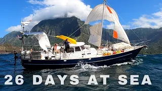UNBELIEVABLE!! Couple sails 2200 miles after LOSING THEIR MAST!! – (Episode 248)